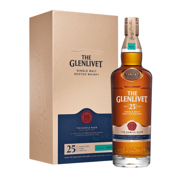 The Glenlivet 25 Year Single Malt Scotch Whiskey