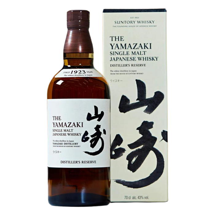 The Yamazaki Single Malt Whisky Distiller's Reserve Japanese The Yamazaki Single Malt Whisky Distiller's Reserve Japanese