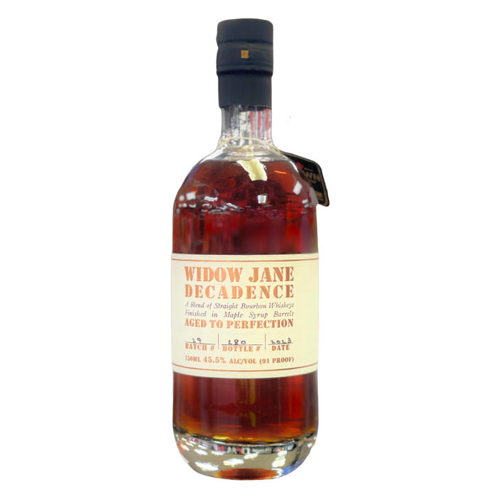 Widow Jane Decadence Bourbon Whiskey Batch 29