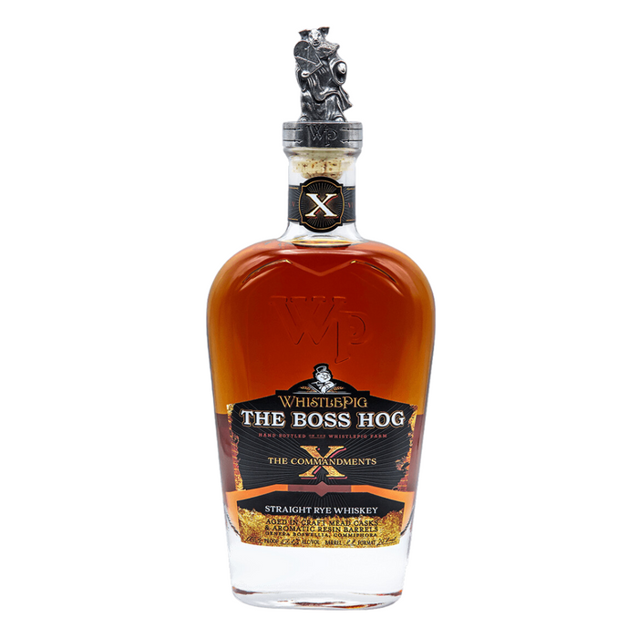 WhistlePig The Boss Hog X The Commandments Straight Rye 106.2pf Whiskey