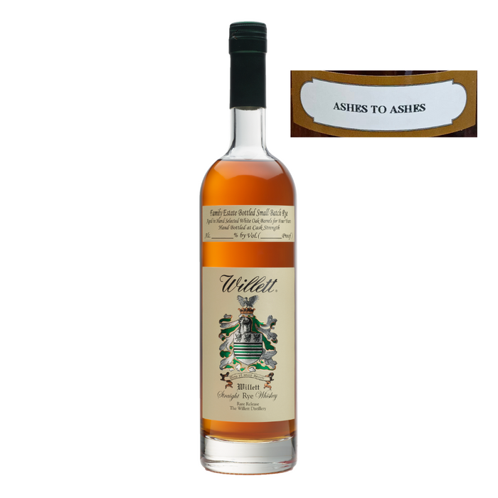Willett Family Estate 10 Year Rye Barrel #1518 "Ashes To Ashes" 750ml