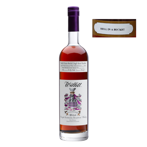 Willett Family Estate 13 Year Old Single Barrel Bourbon Whiskey #33 "Hell in a Bucket" 750ml