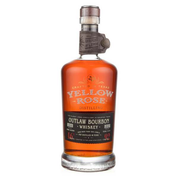 Yellow Rose Distilling Bourbon Outlaw 92