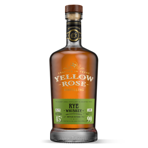 Yellow Rose Distilling Rye Whiskey 90