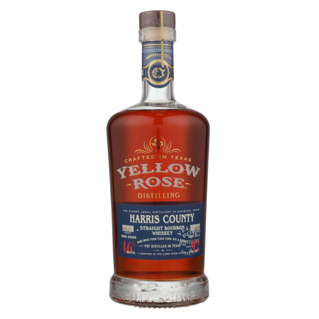 Yellow Rose Distilling Straight Bourbon Whiskey Harris County Pot