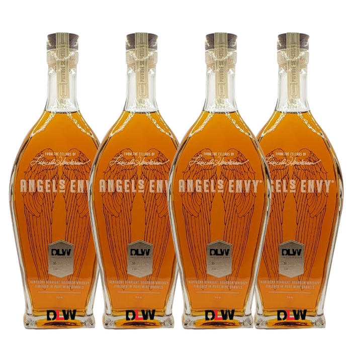 Angel's Envy Port Barrel Finished Bourbon Whiskey DLW Store Pick 4 Bottle Combo