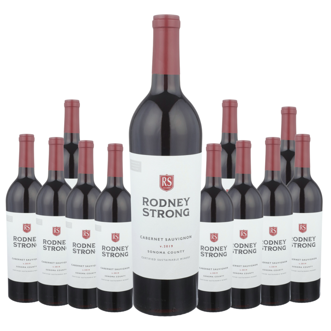 2019 Rodney Strong Cabernet Sauvignon Sonoma County 12 Bottle Case