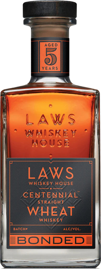 Laws Whiskey House Centennial Bonded Straight Wheat Whiskey