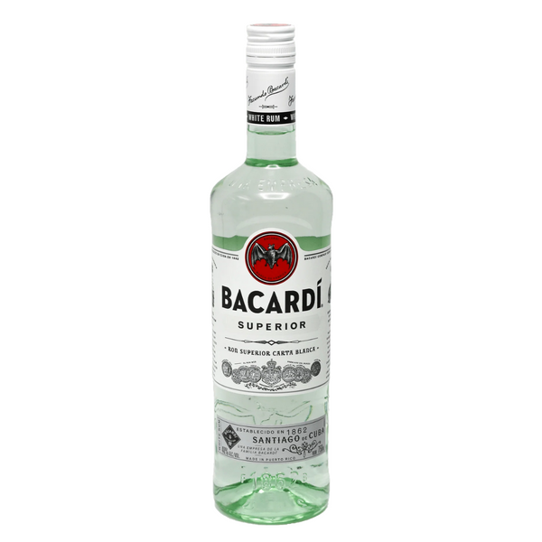 Bacardi Light Rum Superior 750ml