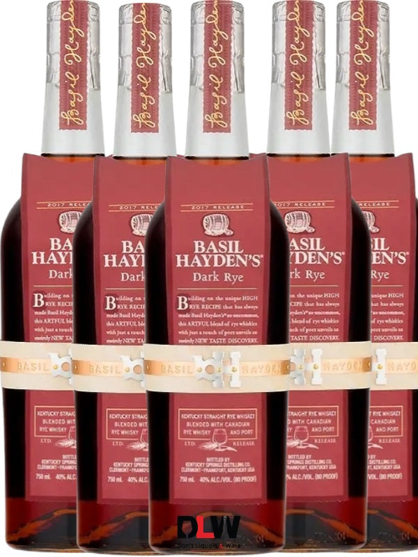 Basil Hayden Dark Rye 6 Bottle Case Whiskey Dons Liquors & Wine