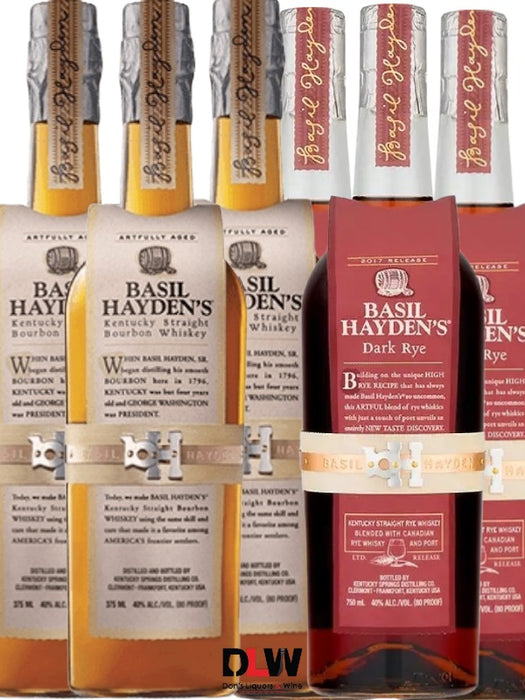 Basil Hayden 6 Bottle Mix Case