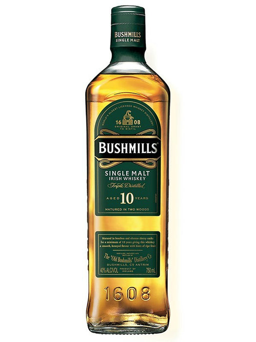 Bushmills 10 Year Old Irish Whiskey - Whiskey - Don's Liquors & Wine - Don's Liquors & Wine