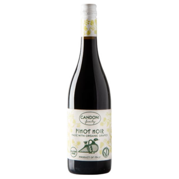 Candoni Pinot Noir Made With Organic Grapes Provincia Di Pavia