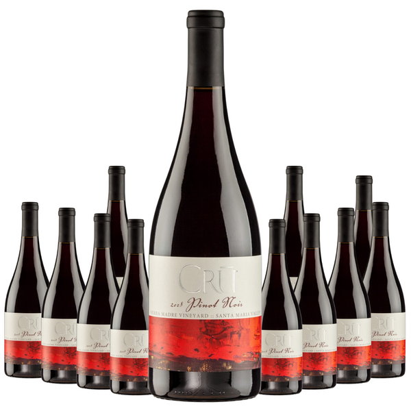 Cru Pinot Noir Grand Collection Sierra Madre Vineyard Santa Maria Valley 2018 12 Bottle Case