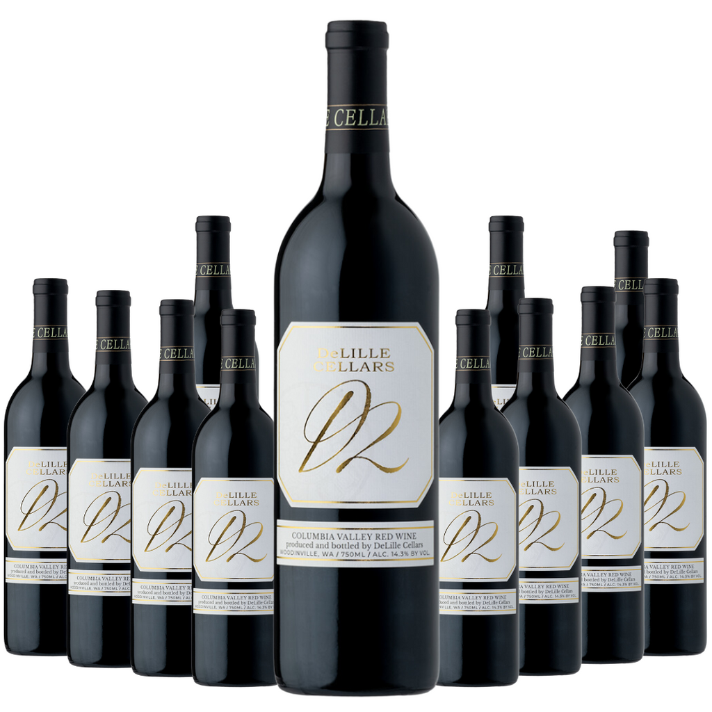 Delille Cellars Red Wine D2 Columbia Valley 2022 12 Bottle Case