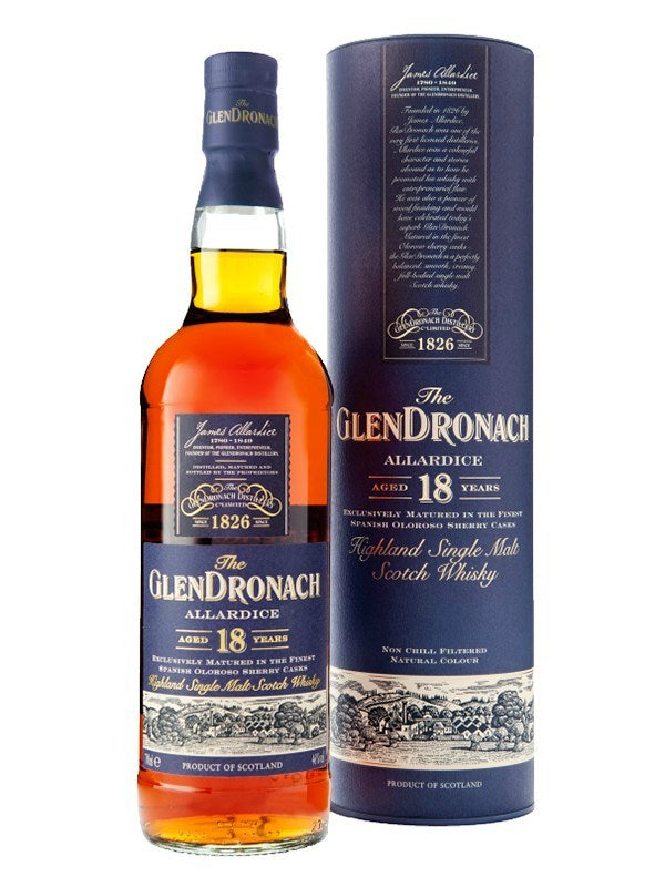 GlenDronach Allardice 18 Year Old Scotch Whisky - Scotch - Don's Liquors & Wine - Don's Liquors & Wine