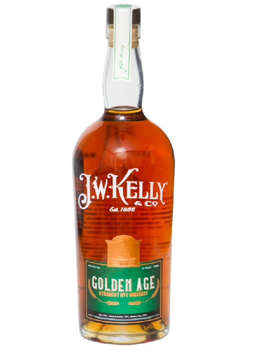 J.W. Kelly Golden Age Straight Rye Whiskey 750ml