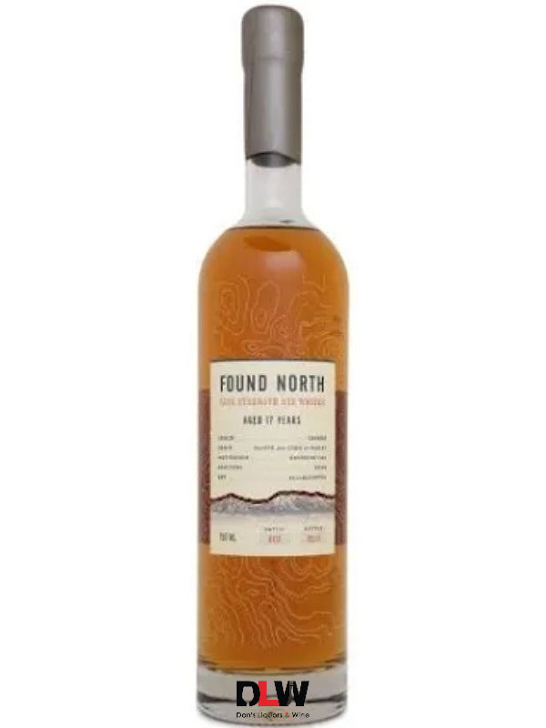 Found North 17 Year Old Cask Strength Rye Whisky Batch 003