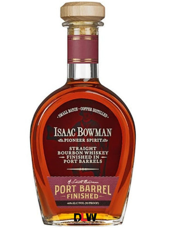 Isaac Bowman Port Barrel Finished Bourbon Whiskey
