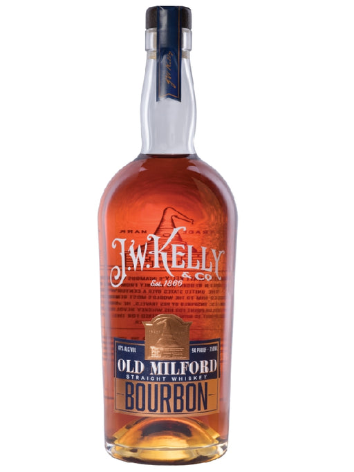 J.W. Kelly Old Milford Straight Bourbon 750ml