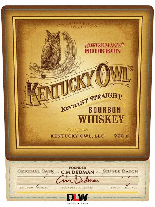 Kentucky Owl Straight Bourbon Batch #12