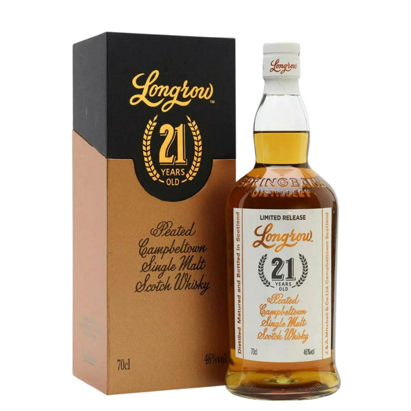 Longrow 21 Limited Release Springbank Distillery Single Malt Whisky