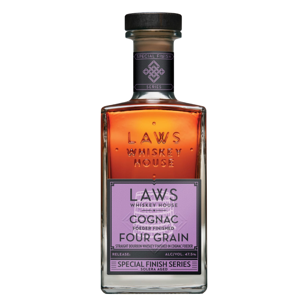 Laws Whiskey House Four Grain Cognac Finished Bourbon Whiskey Dons