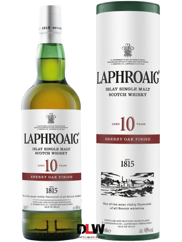 Laphroaig 10 Year Old Sherry Oak Single Malt Whisky - Whiskey - Dons  Liquors & Wine — Don's Liquors & Wine