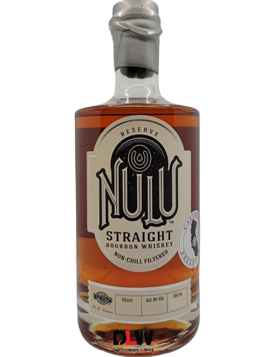 Nulu Straight Reserve California Exclusive Barrel Bourbon Whiskey