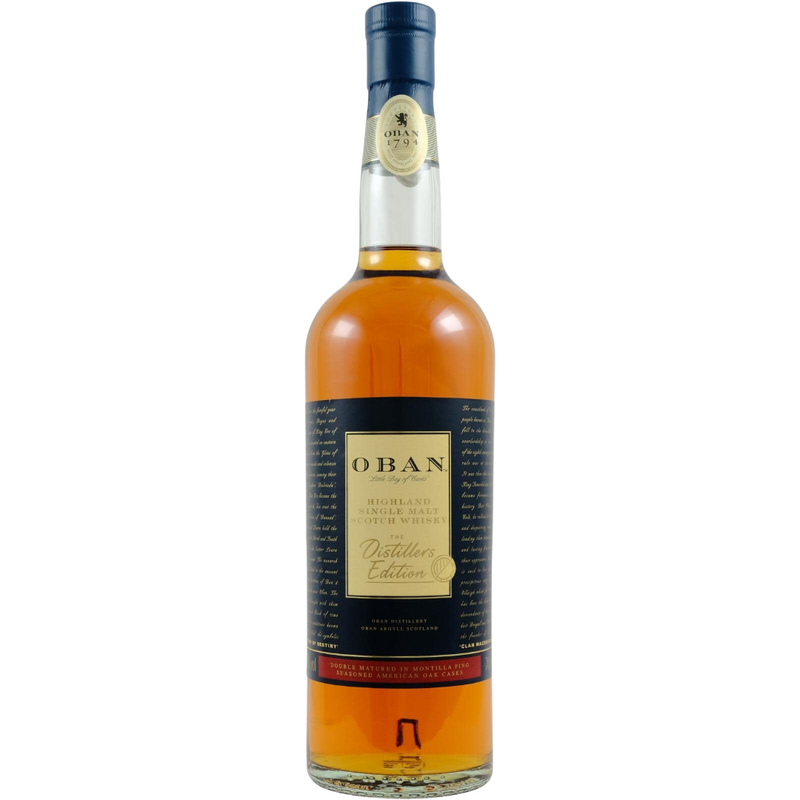 Oban Distiller's Edition Double Matured Single Malt Scotch Whisky