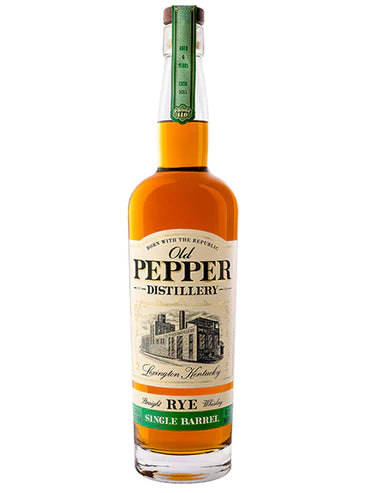 Old Pepper Single Barrel Rye Whiskey