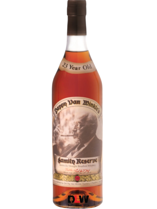 Pappy Van Winkle Family Reserve 23yr Old Bourbon Whiskey