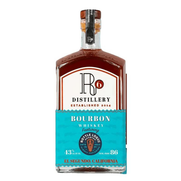 R6 Distillery Bourbon Bottle Logic Brewing 86