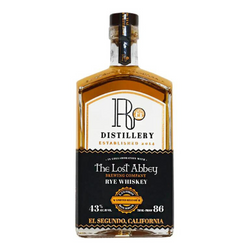 R6 Distillery Rye Whiskey The Lost Abbey Limited Release 86