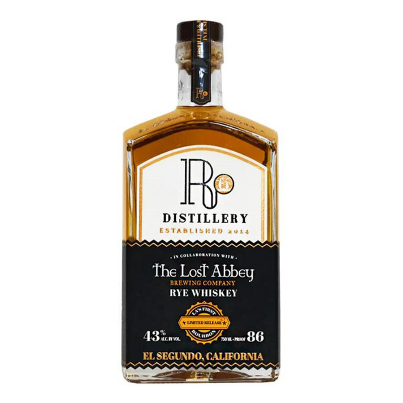 R6 Distillery Rye Whiskey The Lost Abbey Limited Release 86