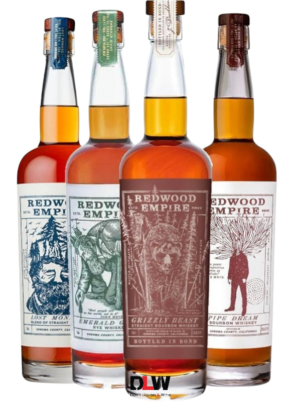 Redwood Empire Grizzly Beast 4 Bottle Combo