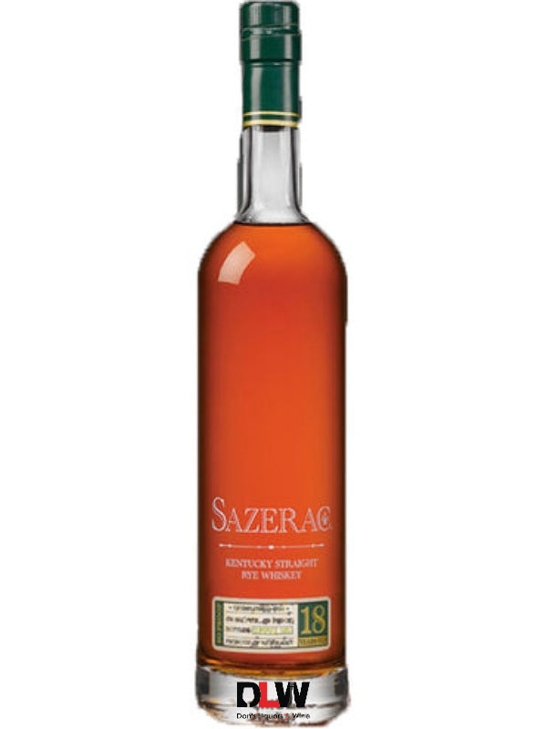 Sazerac 18 Year Old Rye Whiskey Fall 2022