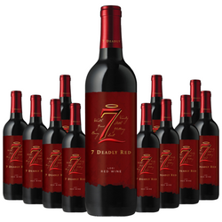 Seven Deadly Red Wine Lodi 12 Bottle Case