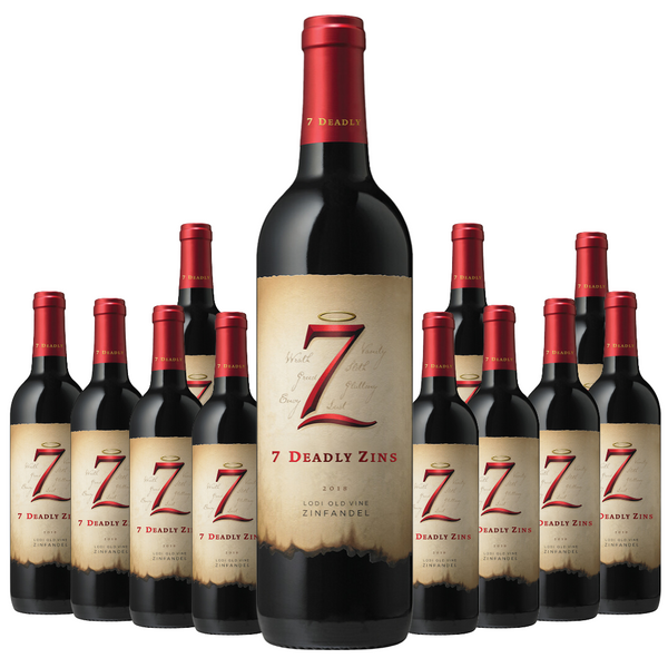 Seven Deadly Zinfandel Old Vine Lodi 12 Bottle Case