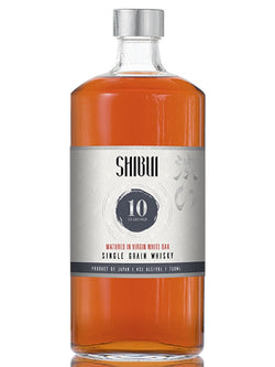 Shibui 10 Year Virgin White Oak Single Grain Whisky
