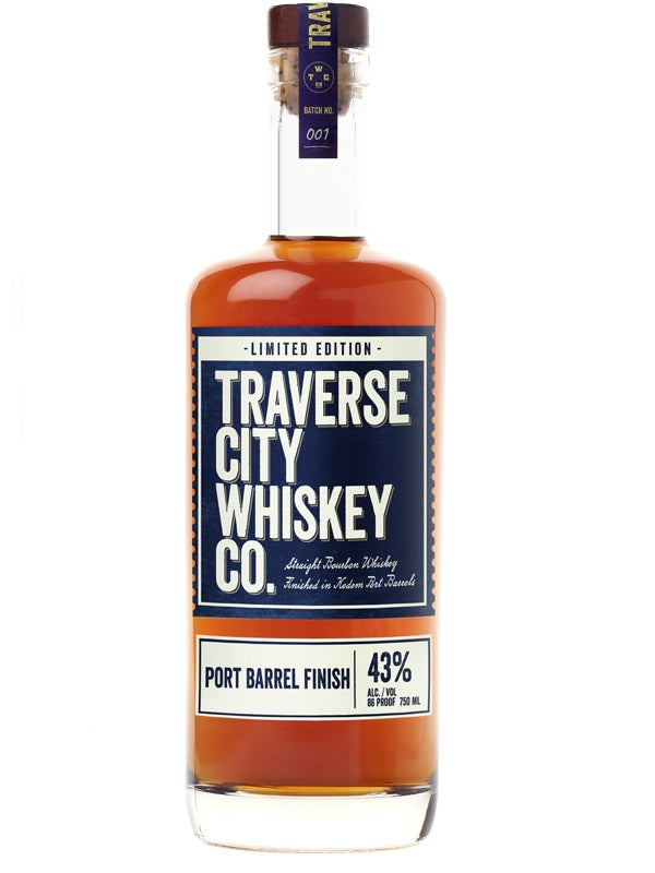 Traverse City Whiskey Co. Port Barrel Finish - Whiskey - Don's Liquors & Wine - Don's Liquors & Wine
