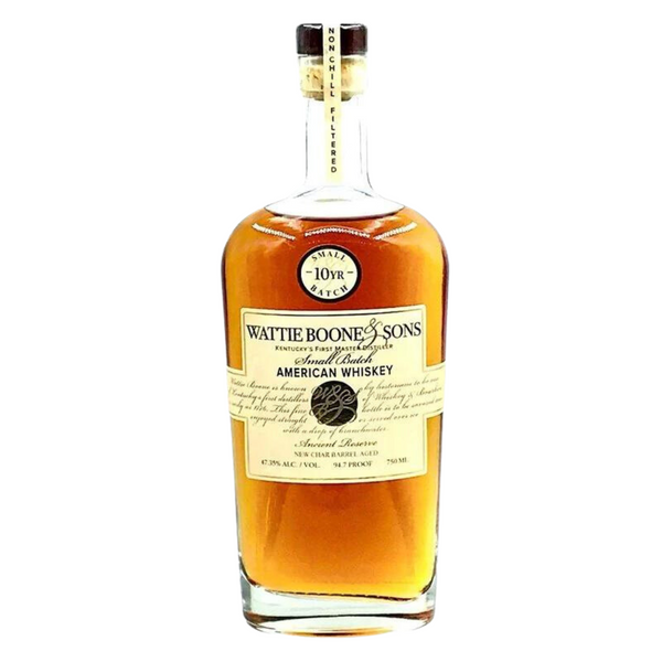 Wattie Boone & Sons 10 Year Old Small Batch American Whiskey