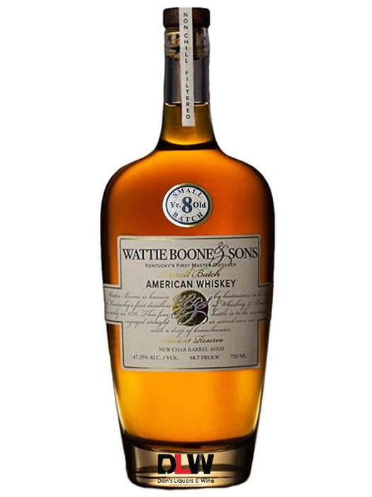 Wattie Boone & Sons 8 Year Whiskey