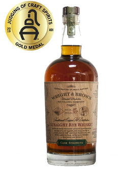 Wright & Brown Straight Rye Whiskey Cask Strength - Whiskey - Don's Liquors & Wine - Don's Liquors & Wine