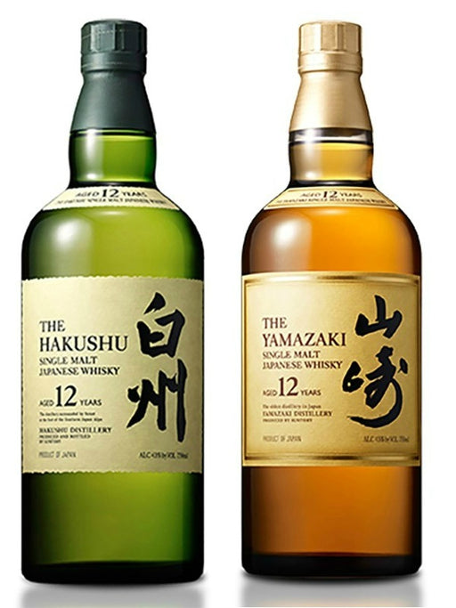Yamazaki & Hakushu 12 Year - Whiskey - Don's Liquors & Wine - Don's Liquors & Wine