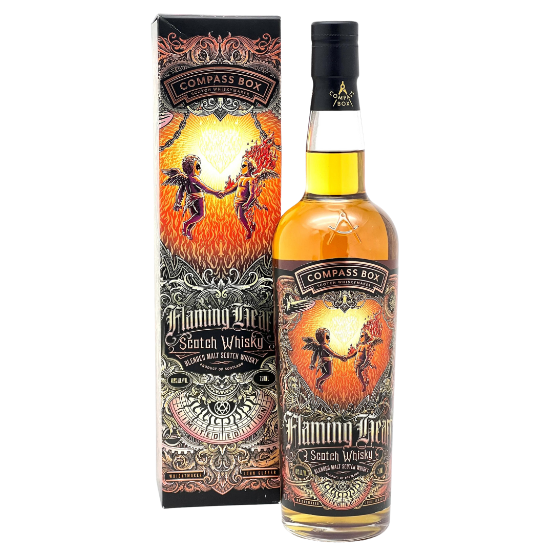 Compass Box Flaming Heart 2022 Limited Edition Scotch Whisky Whiskey