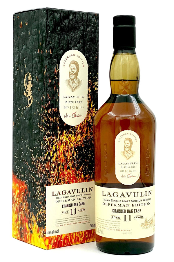 Lagavulin Offerman Edition 11 Year Old Charred Oak Cask Single Malt Scotch Whisky