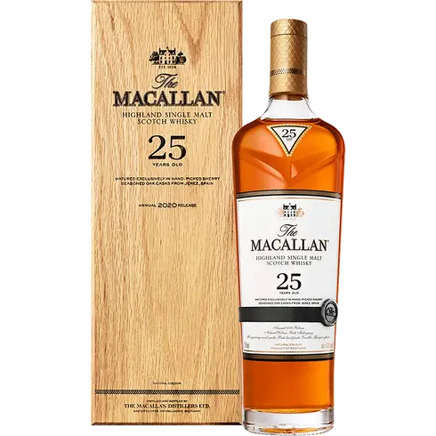 The Macallan Sherry Oak 25 Year Old Single Malt Whisky