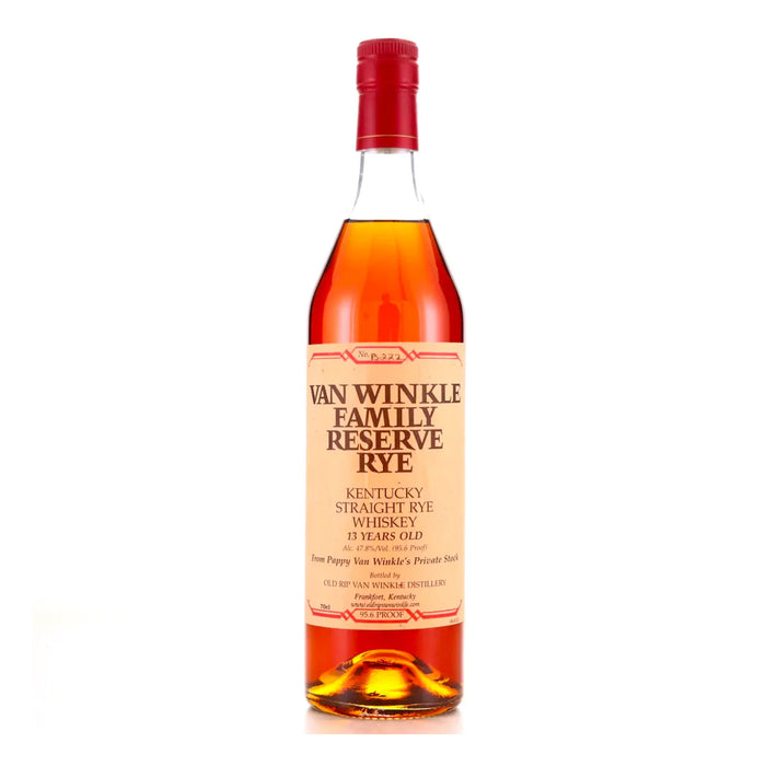 Old Rip Van Winkle Family Reserve Rye 13 Yr Kentucky Straight Bourbon