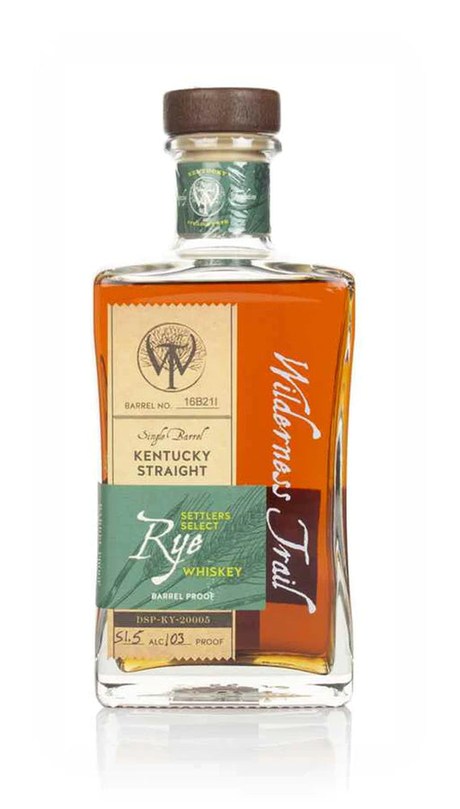 Wilderness Trail Single Barrel Rye Whiskey